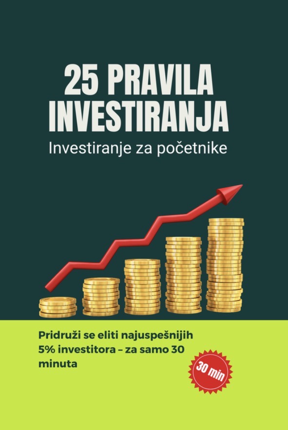 Korica knjige 25 pravila investiranja — investiranje za početnike